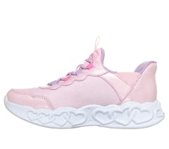 Skechers Slip-ins: Infinite Heart Lights -  Sparkle Heart — LIGHT PINK 5