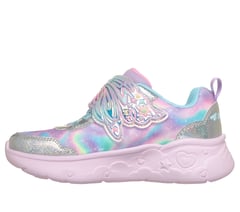 S-Lights: Dream Spark - Where's My Skechers? — SILVER / MULTI 5