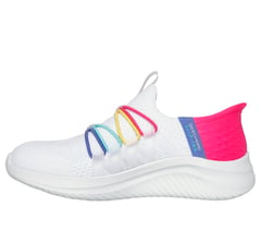 Skechers Slip-ins: Ultra Flex 3.0 - Bungee Fun — WHITE / MULTI 5