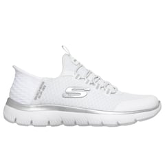 Skechers Slip-ins: Summits — WHITE / SILVER 1