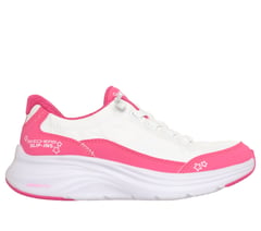 Skechers Slip-ins: Contour Foam - Cozy Fit — WHITE / HOT PINK 1