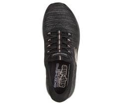Skechers Slip-ins: Summits - Sparkline — BLACK / ROSE GOLD 2