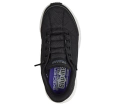 Skechers Slip-ins: GO WALK Glide-Step 2.0 - Cozy Fit — BLACK 2