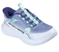 Skechers Slip-ins: Wave 92 - Sparkle Sprint — LIGHT BLUE / MULTI 4