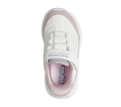 Skechers Slip-ins: Comfy Sprints - Cozy Fit — WHITE / LAVENDER 2