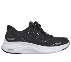 Skechers Slip-ins: Contour Foam - Cozy Fit Paint Splatter — BLACK / MULTI 1
