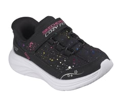 Skechers Slip-ins: Comfy Sprints - Cozy Fit Colordrip — BLACK / MULTI 4