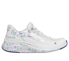 Skechers Slip-ins JGoldcrown: Contour Foam - Cozy Fit Love Notes — WHITE / MULTI 1