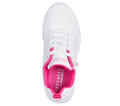 UNO Lite - Easy Zip — WHITE / HOT PINK 2