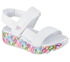 JGoldcrown: UNO Lite Sandal - Sunny Love — WHITE / MULTI 4