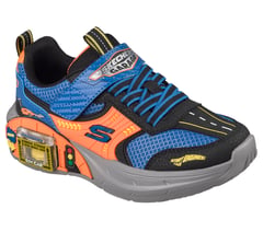 Skechers Garage — BLACK / BLUE / ORANGE 4