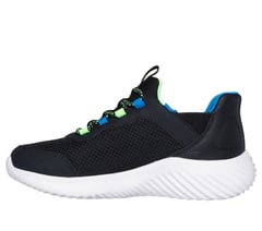 Skechers Slip-ins: Bounder - Brisk-Burst — BLACK / LIME 5