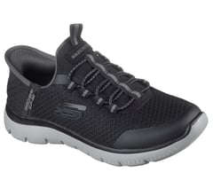 Skechers Slip-ins: Summits - High Range — BLACK / CHARCOAL 4