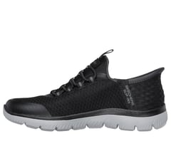 Skechers Slip-ins: Summits - High Range — BLACK / CHARCOAL 5