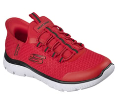 Skechers Slip-ins: Summits - High Range — RED / BLACK 4