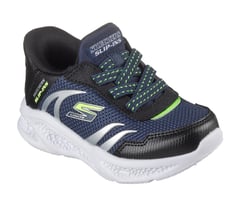Skechers Slip-ins: Meteor-Lights - Brisk-Beams — NAVY / BLACK 4