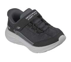 Skechers Slip-ins: Comfy Sprints - Cozy Fit — BLACK / WHITE 4