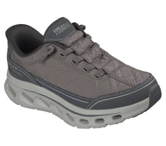 Skechers Slip-ins: GO WALK Glide-Step 2.0 - Cozy Fit Walker — GRAY / CHARCOAL 4