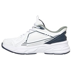 Skechers Slip-ins: Retro-Graph - Breezy-Pacer — WHITE / NAVY 5