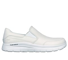 Work Slip-Resistant Relaxed Fit: Flex Advantage - Bronwood — WHITE 1