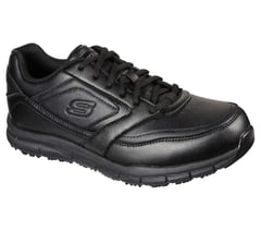 Work Slip-Resistant Relaxed Fit: Nampa — BLACK 4