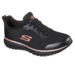 Work Slip-Resistant: Squad — BLACK / ROSE GOLD 4