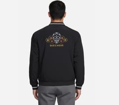 Dia de Muertos Bomber Jacket — BLACK 2