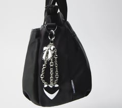 Bag Charm - Silver Heart — SILVER 2