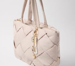 Bag Charm - Pearl Lock And Key — GOLD 3