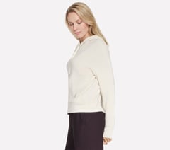Cozy Luxe Hoodie — OFF WHITE / MAUVE 3