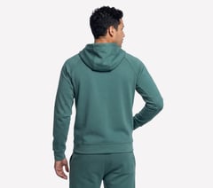 Cozy Luxe Elevate Hoodie — STONE / OLIVE 2