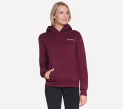 Signature Hoodie — BURGUNDY / PINK 4