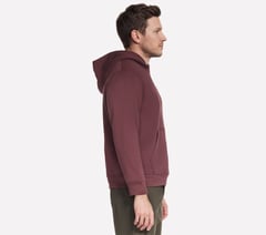 Legacy Hoodie — CHOCOLATE / BURGUNDY 3