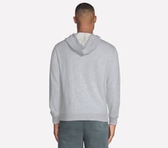 Heritage Strikethrough Hoodie — LIGHT GRAY 2