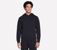 Elevated Terry Hoodie — BLACK 1