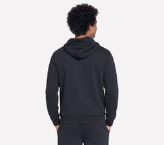 Elevated Terry Hoodie — BLACK 2
