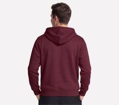 Skechers Max Soft Hoodie — BURGUNDY 2