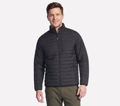 GO SHIELD Cozy Fit Altitude Reversible Jacket — BLACK / LIME 1