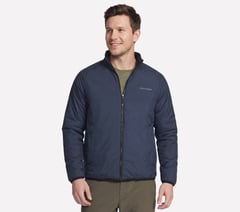 GO SHIELD Cozy Fit Altitude Reversible Jacket — BLACK / LIME 3