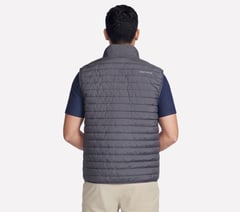 GO SHIELD Cozy Fit Altitude Reversible Vest — BLACK / CHARCOAL 2