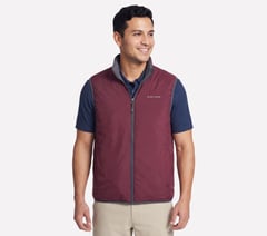 GO SHIELD Cozy Fit Altitude Reversible Vest — BLACK / CHARCOAL 3