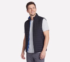 GO SHIELD Cozy Fit Altitude Reversible Vest — BLACK / ROYAL BLUE 1