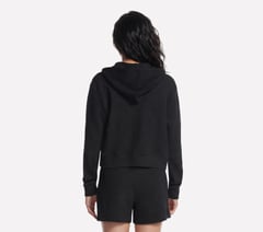 GO WALK Everywhere Diamond Full Zip Jacket — BLACK 2