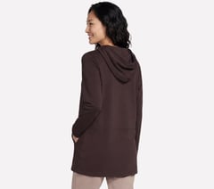 Cozy Luxe Restful Hoodigan — BROWN 2