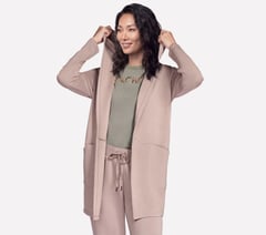 Cozy Luxe Restful Hoodigan — TAUPE / BROWN 4