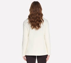 GO SNUGGLE Tunic Full Zip Jacket — OFF WHITE 2