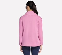 GO SNUGGLE Tunic Full Zip Jacket — ROSE 2
