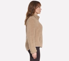 Skech-Sherpa Jacket — TAUPE / BROWN 3
