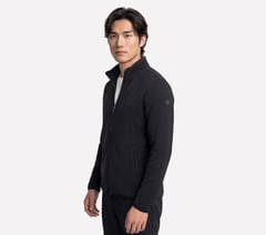 The Hoodless Hoodie Ottoman Jacket — BLACK 3