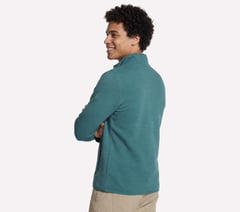 The Hoodless Hoodie Ottoman Jacket — STONE / OLIVE 2